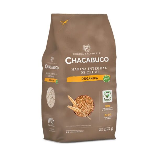 Harina Integral Chacabuco Organica X 750 Gr