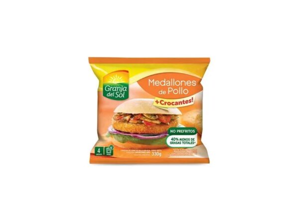 Medallones De Pollo Costa Del Sol X 330 Gr