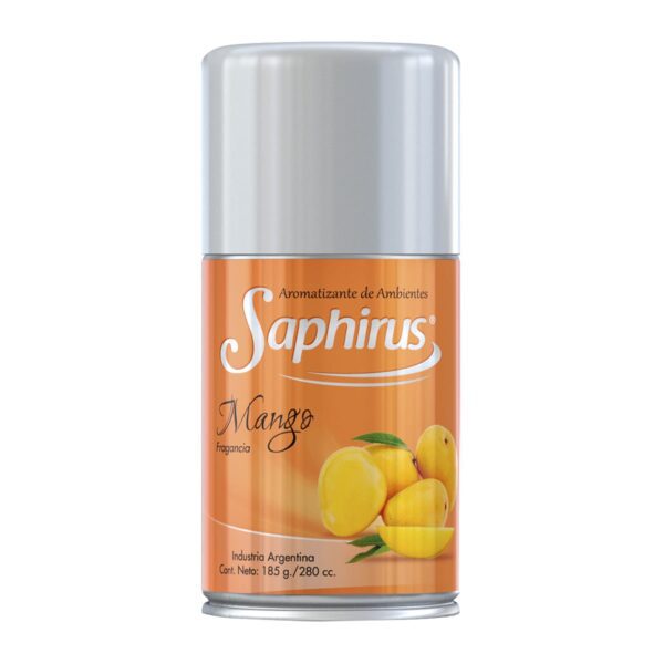 Aromatizante Aerosol Saphirus Mango X 185 Gr