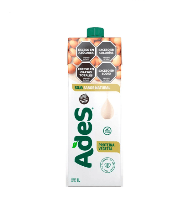 Ades Soja Sabor Natural X 1 Lt Sin Tacc