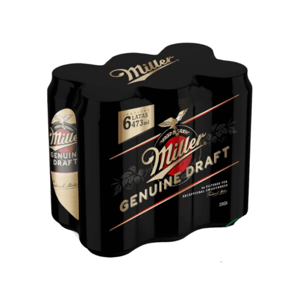 Pack De Cerveza Miller X 6