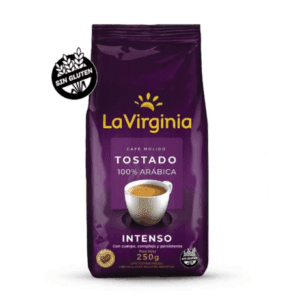 Cafe La Virginia Tostado Intenso X 250 Gr Sin Tacc