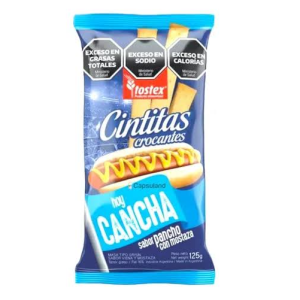 Cintitas Tostex Sabor Pancho Con Mostaza X 125 Gr