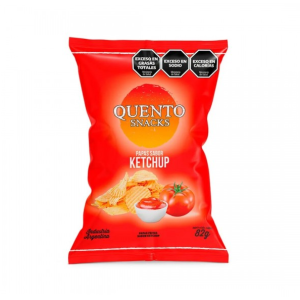 Papas Quento Sabor Ketchup X 82 Gr