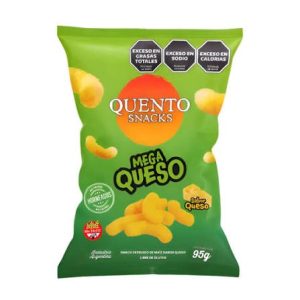 Tubitos Quento Mega Queso X 95 Gr Sin Tacc
