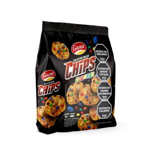 Galletitas Gaona Chips Colores X 200 Gr