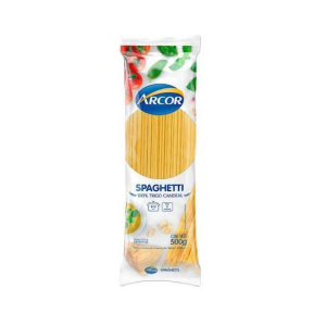 Spaghetti Arcor X 500 Gr