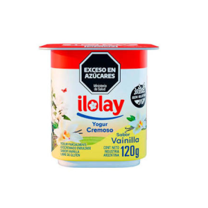 Yogur Cremoso Ilolay Vainilla X 120 Gr Sin Tacc