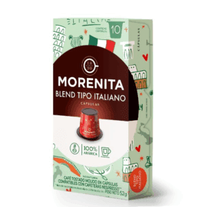 Capsulas Morenita Blend Tipo Italiano X 52 Gr