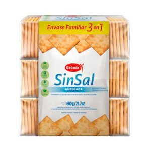 Galletitas Granix Sin Sal X 600 Gr