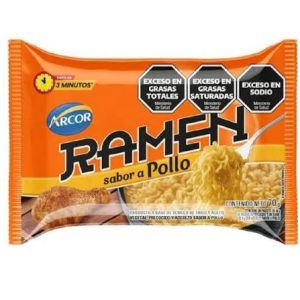 Ramen Sabor A Pollo Arcor X 70 Gr