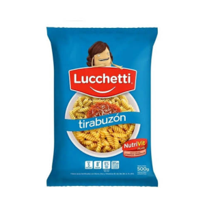 Fideos Tirabuzon Lucchetti X 500 Gr + 50 Gr