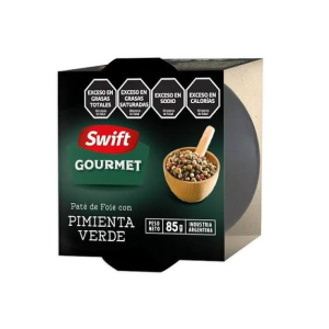 Pate Swift Gourmet Pimienta Verde X 85 Gr