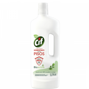 Desinfectante Cif Liquido Para Pisos X 750 Ml