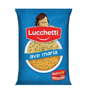 Fideos Lucchetti Ave Maria X 500 Gr + 50 Gr