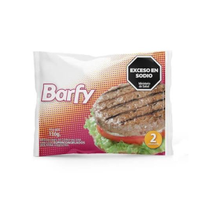 Hamburguesas Barfy X 110 Gr X 2 Unidades