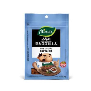 Mix Parrilla Alicante Barbacoa X 25 Gr Sin Tacc