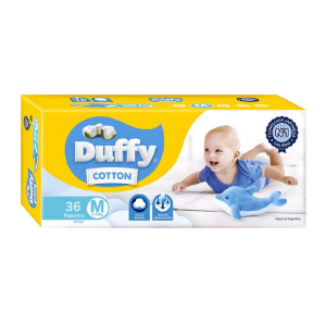 Pañales Duffy Cotton M X 36 U