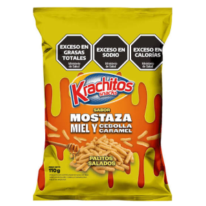 Palitos Krachitos Mostaza,Miel Y Cebolla X 110 Gr