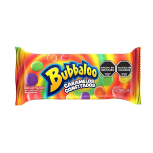 Caramelos Confitados Bubbaloo X 24 Gr