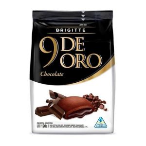 Galletitas 9 De Oro Rellenas Con Chocolate X 120 Gr