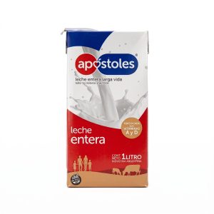 Leche Larga Vida Entera Apostoles X 1 L
