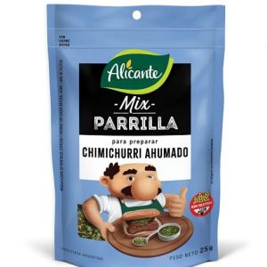 Mix Parrilla Alicante Chimichurri Ahumado X 25 Gr Sin Tacc