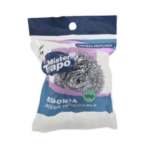 Bollito Acero Inoxidable Mister Trapo X 10 Gr