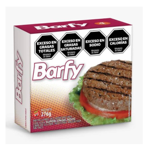Hamburguesas Barfy X 276 Gr