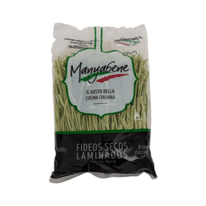 Fideos Secos Manyabene Espinaca X 400 Gr