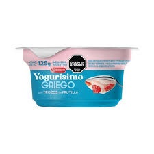 Yogurisimo Griego Con Frutilla X 125 Gr Sin Tacc