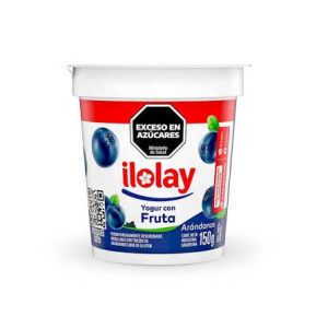 Yogur Ilolay Con Arandanos X 150 Gr Sin Tacc