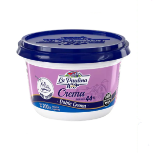 Crema Doble La Paulina X 200 Gr Sin Tacc