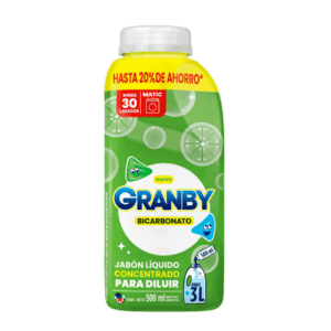 Jabon Liquido Granby Para Diluir Botella X 500 Ml