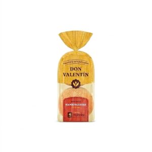 Pan De Hamburguesa Don Valentin X 200 Gr
