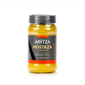 Mostaza Alemana Arytza X 360 Gr Sin Tacc