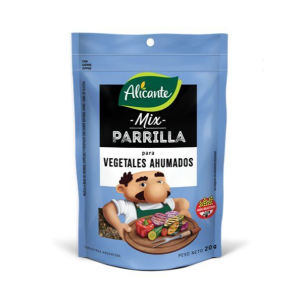 Mix Parrilla Alicante Vegetales Ahumados X 20 Gr Sin Tacc