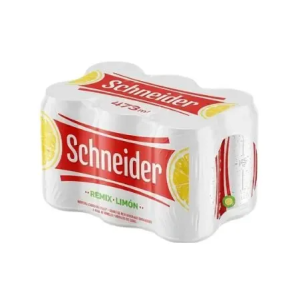 Cerveza Scheneider Remix Limon Pack X 6