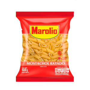 Fideos Marolio Mostachol Rayado X 500 Gr