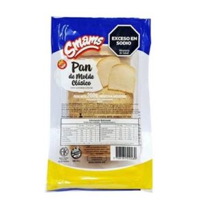 Pan De Molde Smams X 200 Gr Sin Tacc