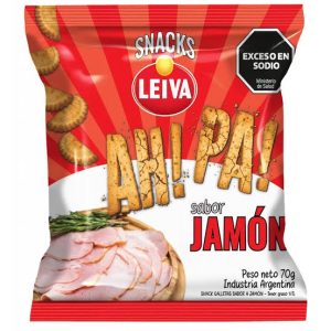 Snacks Ah! Pa! Sabor Jamon X 70 Gr