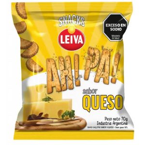Snacks Ah! Pa! Sabor Queso X 70 Gr
