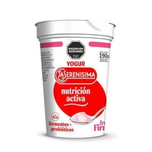 Yogur Entero La Serenisima Sabor Frutilla X 190 Gr Sin Tacc