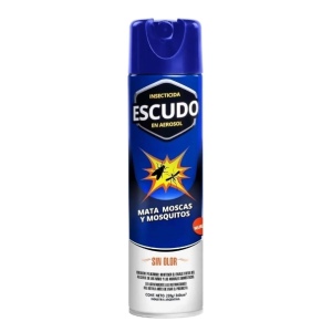 Insecticida Escudo Aerosol Moscas Y Mosquitos Sin Olor X 360 Cm