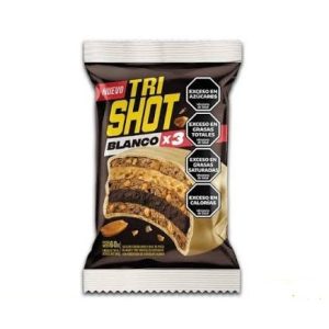 Alfajor Trishot Blanco X 60 Gr