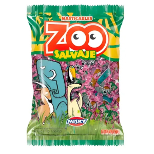 Caramelos Masticables Zoo Salvaje x Unidad