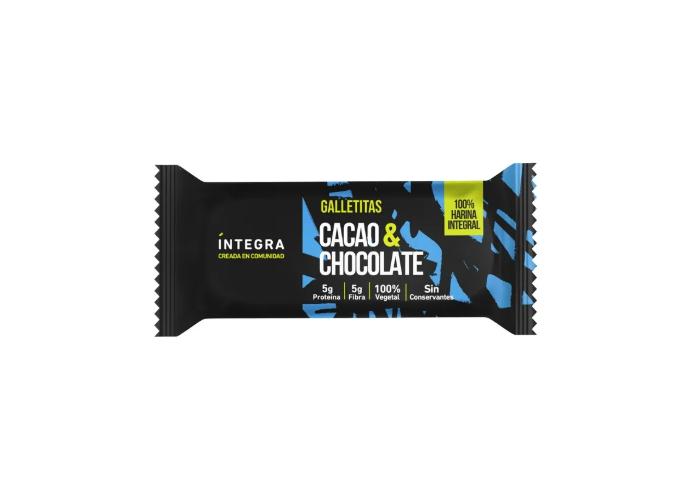 Galletitas Integra Cacao & Chocolate X 72 Gr