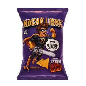 Nacho Libre Sabor American Bacon X 70 Gr Sin Tacc
