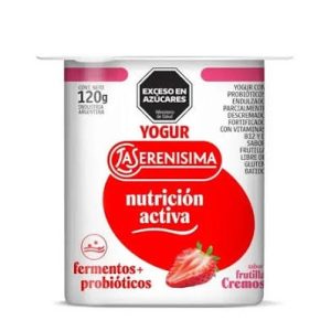 Yogur Ls Frutilla Cremoso Nutricion Activa X 120 Gr Sin Tacc