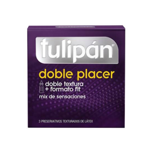 Preservativos Tulipan Doble Placer